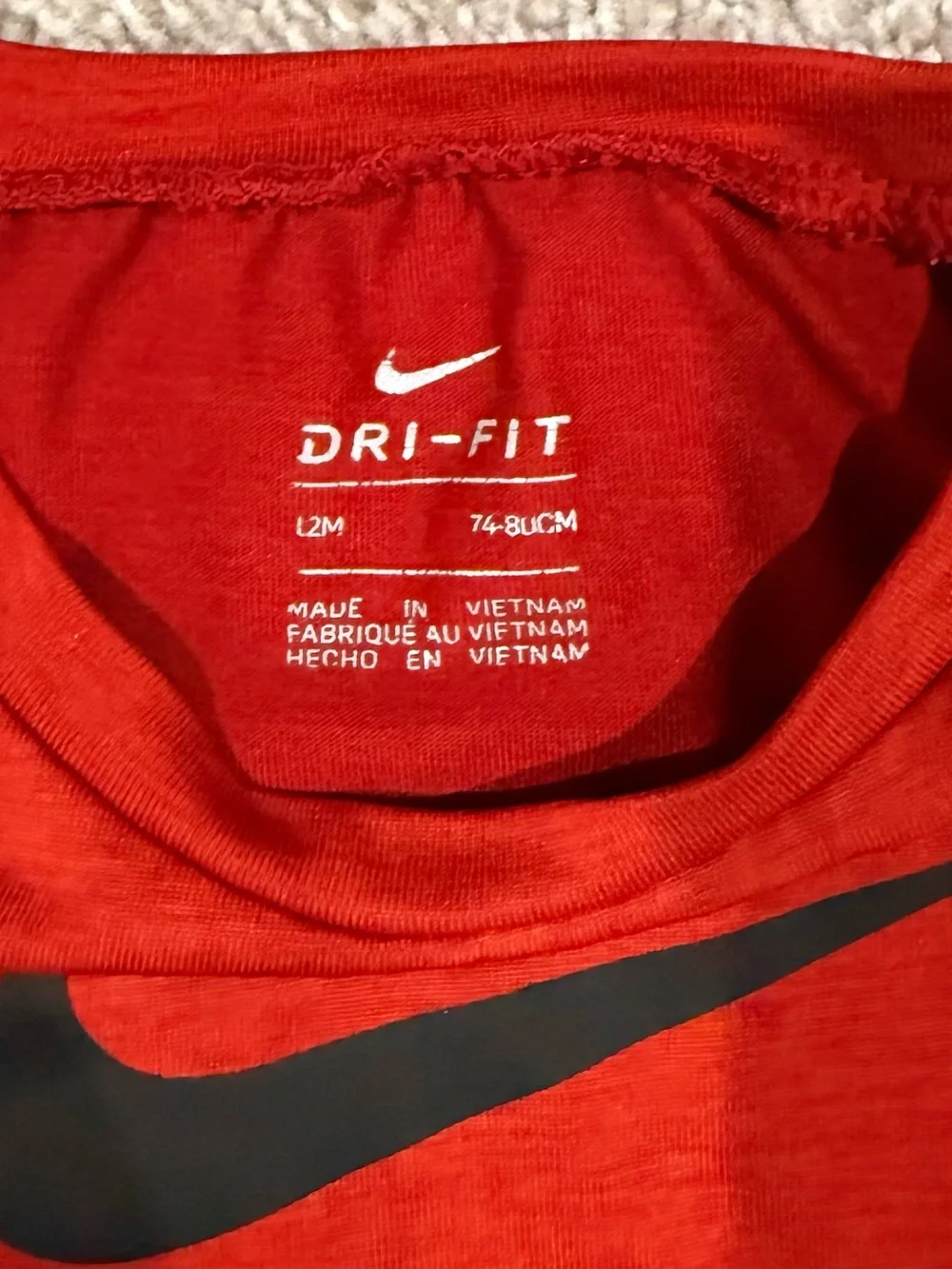 Nike Baby Boy 12M Athletic Clothes Lot 6 Piece Shirts Shorts
